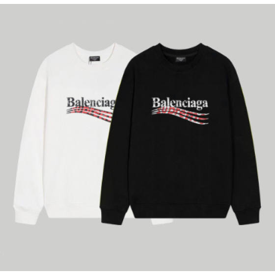 Balenciaga x Supreme letter print crewneck sweatshirt